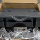 16 Quart Cooler Portable Ice Chest Leak-Proof 24 Cans Ice Box for Camping Grey