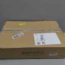 BrFoYu Shoe Rack with Cover, 10 Tier Shoe Organizer Storage for 40-50 Pairs Sneaker and Boots, Large Capacity, with 8 Pockets, Free Standing Tall Shoe Rack for Front Door Entrance, Closet