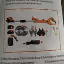 Electric Weed Wacker Cordless Eater Battery Powered Brushless Brush Cutter with 2X4.0Ah Batteries and Charger 24V Powerful Weed Trimmer 2 Types Metal Blades for Lawn Yard Garden (Green)