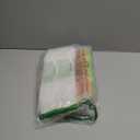 100 Pcs Zipper Plastic Pouches Drink Bags,Heavy Duty Hand-Held Translucent frosted Reclosable Stand-up Bag 2.4" Bottom Gusset with 100pcs Straws & Funnel Included (clear)