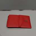 GAEKEAO Womens Wallet Small Leather RFID Blocking Bifold Zipper Pocket Wallet Card Case Purse with ID Window (Y01-Lychee Red)