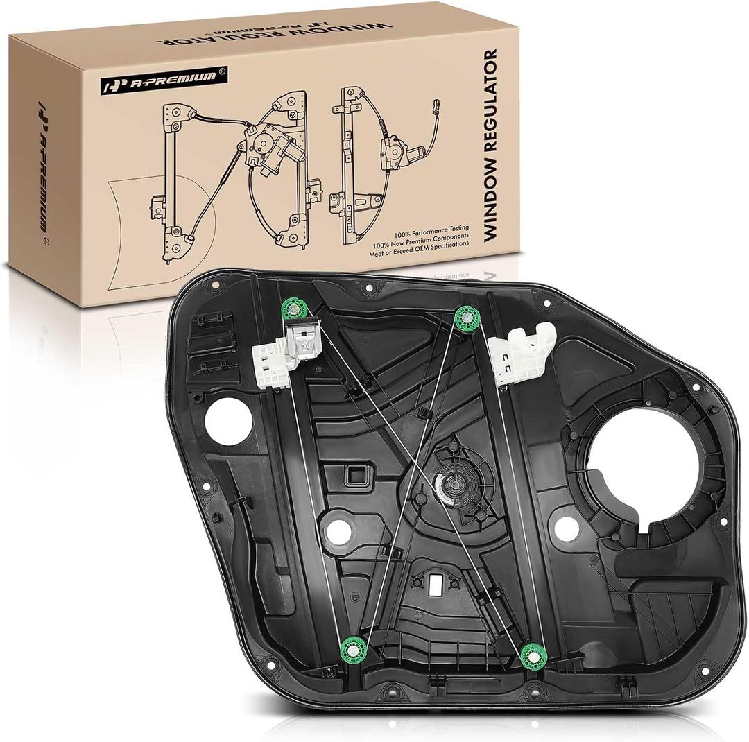 A-Premium Front Right Window Regulator Without Motor Compatible with 2016-2022 Hyundai Tucson Front Passenger Side, Replace # 82481-D3011 82481-D3010
