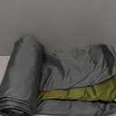 Camping Sleeping Pad,Double Sleeping Pad for Camping-Self Inflating 4" Extra-Thick for 2 Person with Pillow Built-in Foot Pump Inflatable Sleeping Mat for Backpacking,Hiking,Traveling,Tent (Green)