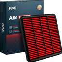 KAX Premium Engine Air Filter, CA10343 Replacement for Lexus LX570 & Toyota Land Cruiser, Sequoia, Tundra, 2008-2021, Advanced Air Filter Media, Increased Acceleration