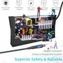 ROLADA 130W 19.5V 6.7A AC Adapter Charger Compatible with Dell Precision M Series Power Supply Cord