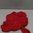 Obstal 4Ft Stretch Spandex Table Cover for Standard Folding Tables - 2 Pack Universal Rectangular Fitted Tablecloth for Party, Banquet, Events, Trade Show (Dark Red, 48L x 24W x 30H Inches)