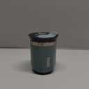 WACACO Octaroma Classico Vacuum Insulated Coffee Mug, Double-wall Stainless Steel Travel Tumbler With Drinking Lid, 6 fl oz (180ml), Cadet Blue