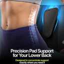 Back Brace for Lower Back Pain Relief 2XL, Lumbar Support Belt for Men & Women with Lumbar Pad, Ergonomic Design and Soft Breathable Material, Adaptive Fit for Herniated Disc, Sciatica, Scoliosis