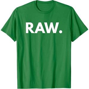 Raw Novelty Gift T-Shirt (XL, Kelly Green)
