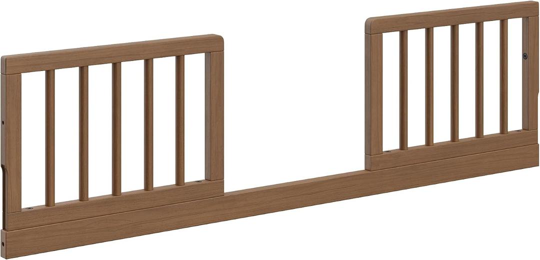 Storkcraft & Graco Toddler Safety Guardrail Kit (Dowels), Hazelnut, 2 pack