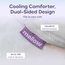 Mellow Cloud Cold Cooling Comforter for Hot Sleepers, Built-in Duvet
Dual-Sided Arctic Silk & CloudKnit, Lightweight Summer Quilt, Machine Washable (Grey, Full / Queen (90"x90", King/Cal King