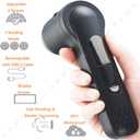 Electric Callus Remover with Dander Vacuum for Feet, Portable 36 in 1 Pedicure Kit Foot File Callus Remover, Waterproof Rechargeable Foot File for Foot Care with 3 Heads&LCD Display
