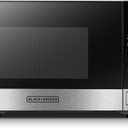 BLACK+DECKER Countertop Microwave Oven, 0.9 Cu.Ft, 900W, Stainless Steel