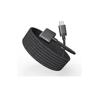 USB-C to Magnetic 3 Cable Compatible with Magsafe Charging Cable for 14” 16” MacBook Pro 2024 M3 Pro & Max, MacBook Air 2022 M2, Pro 2023 M2 Pro & Max - 6.6ft Black