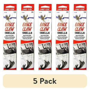 (5 pack) Eagle Claw Baitholder Fishing Hook