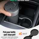 BMZX Center Console Organizer for New Tesla Model Y Juniper (2025-2026) & Model 3 Highland (2024-2025), Organizer and Cup Holder 3PCS for Model Y Model 3 Accessories