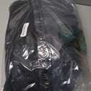 COOLBEBE 60" Sports Duffle Bag - 332L Extra Large Travel Duffel Luggage Bag with Upgrade Zipper, Sturdy & Water Resistant Long Duffle Bag for Camping Moving (Black 60inch)