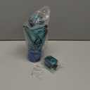 GOSWAG Insulated Sports Water Bottle, 24oz 2 Lids(with Straw/No Straw), Stainless Steel Water Bottles with Paracord Handle, Insulated Bottle with Double-Wall Vacuum Insulation (Green-Blue Ombr)