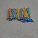 Silicone Ice Pop Molds Popsicles Molds, 8 PCS Reusable Hand Held Popsicles Makers for Kids, Multicolored Star Shaped Ice Pop Molds with Attached Lid for DIY Ice Cream Yogurt Sticks Jelly Chocolate