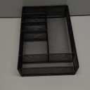 Paper Plate Organizer for Countertop, Metal Utensil Silverware Caddy for Kitchen Cabinets Cutlery Holder Flatware Dispenser Storage Box for Plastic Spoon Fork Plates Napkins Cup Party Buffet Picnic