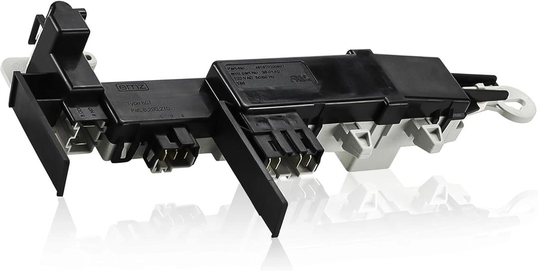 WP8182634 461970200692 DC64-00519B Washer Door Lock Switch O-E-M for Whirl.Pool Ken.More - Heavy Duty Replacement Switch- Replaces 8182634 DC64-00519D by TOMOON