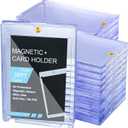 50ct Magnetic Card Holder 35pt, Card Case Holder for Trading CardsCard Protectors Hard Plastic, Card Sleeves Display Case for Baseball Card Sports Cards