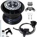 Rear Rim Disc Hydraulic Brake Kit For Coleman CT200U BT200X CT200U-EX BT200X-G BT200X-O CT200U-EXR, Axis M200196cc Hisun 200cc Mini Bike