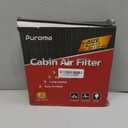 Puroma 2 Pack Cabin Air Filter with Activated Charcoal Layer Replacement for CP182, CF11182, Honda Civic, Clarity, CR-V, CR-Z, HR-V, Fit, Insight, Odyssey, Acura MDX, RDX, TLX, INTEGRA