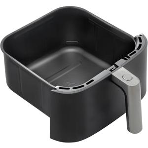 COSORI Turboblaze 6Qt Air Fryer Original Basket, Replacement Accessories for CAF-DC601-KUS Air Fryer, Ceramic, Non-Stick, Dishwasher-Safe, CRP-DC601RB-KUS, Dark Grey