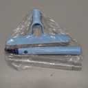 Lothee 1pcs 3 in 1 Window Squeegee, 23'' Long Handle Window Cleaning Scraper, Squeegee and Scrubber with Spray for Walls, Car Windshields, Bathrooms, Kitchens (Bule)