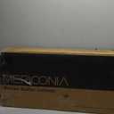 Mericonia Rattan Buffet Cabinet with Storage, Sideboard Cabinet with Doors and Adjustable Shelves, Farmhouse Coffee Bar Station Table, Modern Wood Cupboard for Kitchen, Livingroom and Dining Room