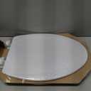 Bemis 1500EC 390 Lift-Off Wood Elongated Toilet Seat, Cotton White (Pack of 1)