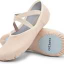 Capezio Women's 2027 Juliet Ballet Shoe (9.5 Wide, Light Pink)