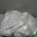 Nasitos White Fitted Table Covers for 6 Foot Tables - 72 x 30 Inch - 6 Pack Stretch Spandex Rectangle Table Clothes, Polyester Fabric Tablecloths for Parties, Trade Show, Craft Show, Birthday