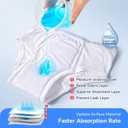 Carer Mens Incontinence Underwear Washable 3 Pack Cotton Reusable Incontinence Boxers Briefs for Men Built in Cotton Pad for Bladder Leakage 150ML, 4X-Large
