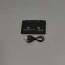 Elook Car Audio Receiver, Bluetooth Cassette Receiver Tape Aux Adapter Player with Bluetooth 5.0 (Black)