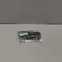 Hilco Soft Eyeglass Case, 2 Pack - Black, Vinyl with Plastic Flex Clip