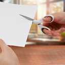 Westcott 5-Inch Micro-Tip Fabric Scissors with Titanium-Bonded Blades - Craft Scissors for Paper and Fabric, Sewing, and More