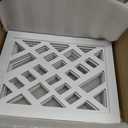 Cut-Out Design 16" Short Dog Gate for Small Dogs, Foldable Retractable Puppy Gate Indoor - Freestanding Lightweight Pet Barrier for Doorways, Stairs, Hallways (Extends to 41", White)