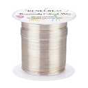 BENECREAT 20 Gauge 32 Yards Silver Jewelry Wire - Tarnish Resistant Beading & Wrapping Copper Wire for DIY Crafts