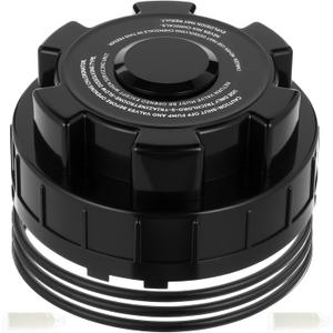 Honoson Chlorinator Lid Cover Replacement Automatic Pool Chlorinator Chemical Chlorinator Feeder with 2 Pack Chlorine Resistant O Ring Lubricant