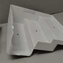 YAN & HIN Pack of 2, 3-Tier Spice Rack, Expandable and Non-Skid tiered Shelf, Medicine Cabinet Organizers, pantry organizers, and Seasoning Organizer, Canned Food Organizer