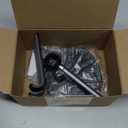 LISEN Cell Phone Stand Phone Holder for Desk Recording Office, Women Office Desk Accessories Gifts PC Gaming Essentials iPhone Stand Gadgets Fit OtterBox Case Switch iPad Air Tablet 4-10 in (BLACK)