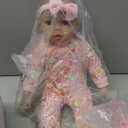 Baby Dolls, 17 Inches Large Realistic Baby Doll with Cute Soft Body, Real Life Baby Dolls Girl, with Bottles & Pacifier, Diapers and Bibs, Gift Idea for Ages 3+