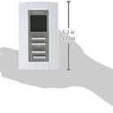 Honeywell TL7235A1003 Line Volt Pro Non-Programmable Digital Thermostat with Electronic Temperature Control, 240-Volt