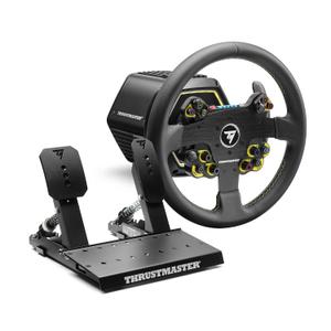 Thrustmaster T818 EVO 32R Direct Drive Racing Wheel with Pedal Set - PC | 10 Nm constant torque, 32 cm leather rim, detachable hub, Raceline LTE 2-pedal kit, force feedback, modular & upgradeable