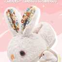 OWIF Kids Toddler Slippers Boys Girls Dinosaur Bunny House Shoes Non Slip Warm Soft Winter Fuzzy Indoor Slipper