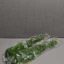 2 Pcs Artificial Plants Fake Fern for Outdoors Ferns Hanging Plants Fake Ivy Vine Plant Decor Plastic Greenery for Wall Indoor Outdoor Hanging Baskets Wedding Garland Decor 33.46"