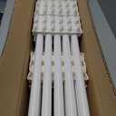 25 Pack T8 Fluorescent Bulbs 4 Foot, F32T8/865 Fluorescent Light Bulb 48 Inch 32 Watt 6500K Daylight 2500 Lumens G13 Base