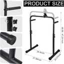 Leinuosen 24.4 Inch Walking Pad Handle Bar Attachment Only with Phone Holder Stainless Steel Adjustable Treadmill Handrail Handlebar Increase Height from 38.58 to 47.24 Inch, Walking Pad Accessories